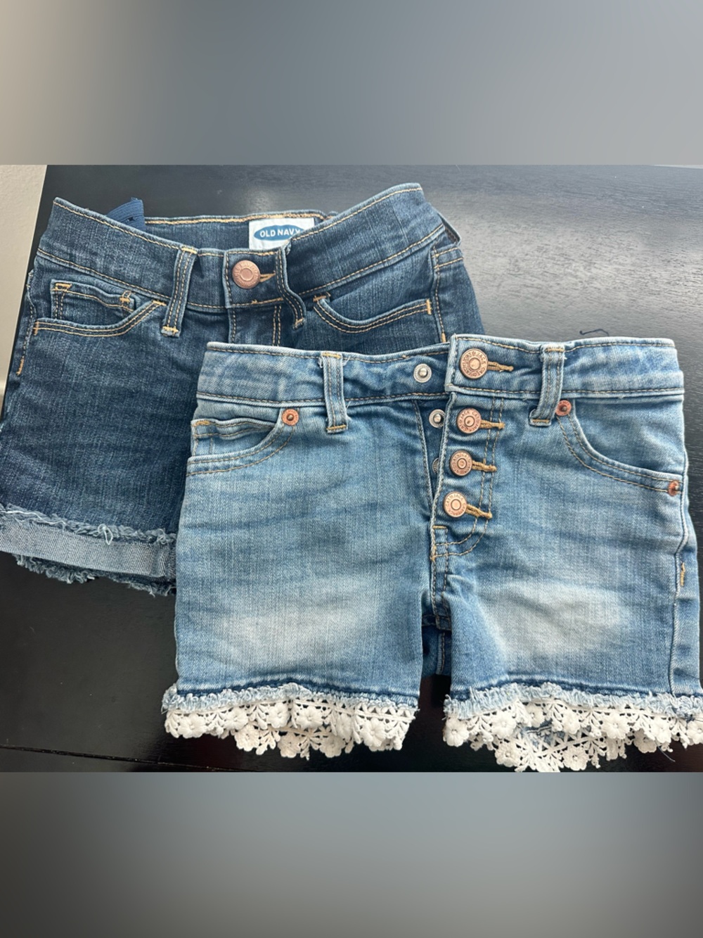 Bundle 4/5 and 5 girl shorts with adjustment button